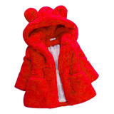 Chaqueta Conejita Invierno Capucha Niña