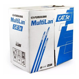 Cabo De Rede Cat5e 305m Azul Multilan Cm Furukawa