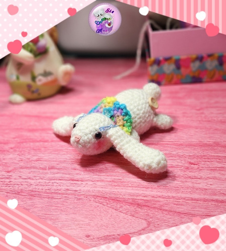  Muñeco Conejito Amigurumi Tejido A Ganchillo