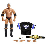 Mattel Wwe The Rock Elite Collection Action Figure, Deluxe A