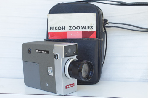 Filmadora Ricoh Zoomlex 8mm Antiga Funcionando