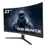 Monitor Gamer Curvo Crua Cr270c 27 '' Fhd 1080p 180 Hz