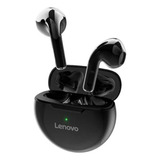 Audífonos Bluetooth Lenovo Ht38 Earbuds Blanco Y Negro