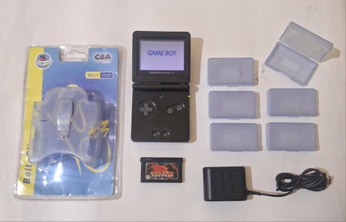 Gameboy Sp Ags-001 Un Brillo Equipado, Original, Funcionando