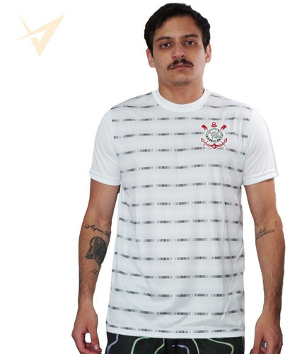 Camisa Corinthians Prime Branca - Masculina Licenciada