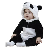 Pijama Y Disfraz Enterito Polar  Bebés Oso Panda