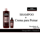 Anne Rothshield Shampoo Macadamia Argan + Crema Para Peinar