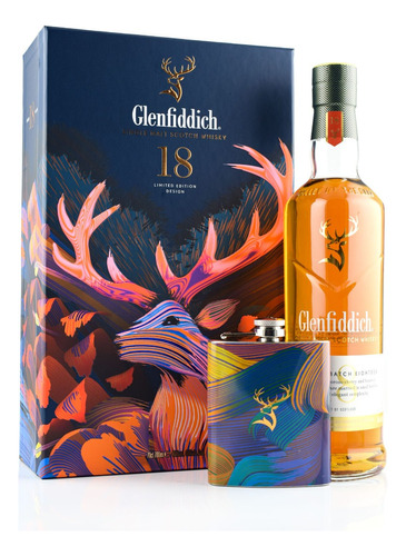 Glenfiddich 18 Years Con Petaca Bostonmartin