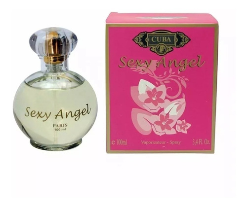 Perfume Cuba Sexy Angel Pour Femme 100ml - Original