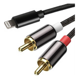 Willmleged Cable Lightning A Rca Con Certificación Mfi Par.