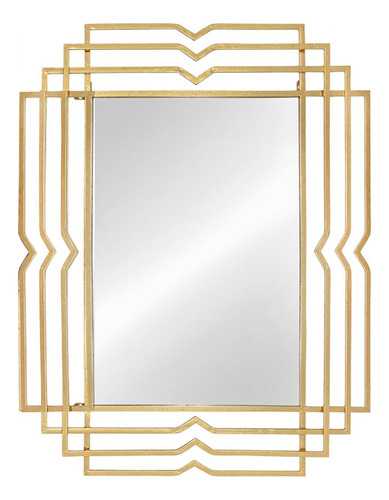 Espejo Pared 14926 Rectangular Gold Sbh