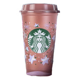  Vaso Starbucks Reusable Navidad 2023 Cambia Color