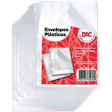 Envelopes Plásticos 4 Furos A4 Fino 50  Envelopes Dac