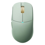 Mouse Lamzu Atlantis Mini Pro (4k Compatible) Color Verde Claro