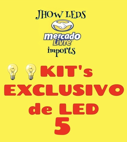 Kit Exclusivo 5 Anúncio  Led Gosto Específico De Clientes  