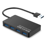 Usb3.0 Hub Hub Usb Ultrafino De Alta Velocidad De 4 Puertos