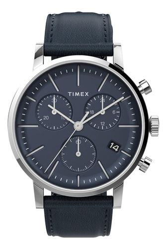 Reloj Cronógrafo Timex Midtown Para Hombre De 40 Mm, Esfera 