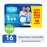 Pañal Adulto Plenitud Calzón Protect Plus 3 Packs P/m