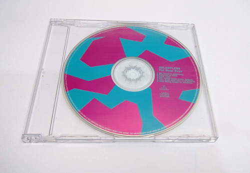 Cd Single Pet Shop Boys - Relentless