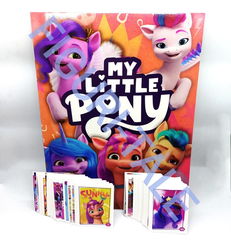 My Little Pony // Album De Figuritas - Completo A Pegar 