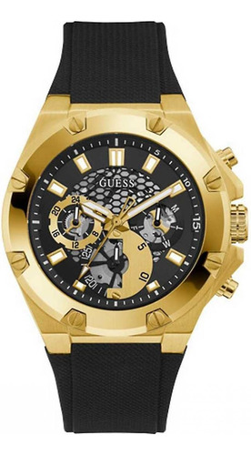 Reloj Pulsera  Guess Gw0334g2 Negro