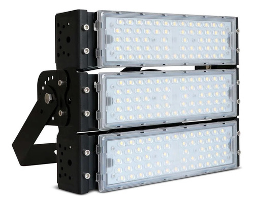 Projetor Refletor Modular Led Linear Ferro Torre 150w Ip67 Cor Da Carcaça Preto Cor Da Luz Branco-frio 110v/220v