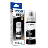 Tinta Epson Original 555 Negro Foto L8160 L8180 T555120 