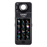 Fotómetro Sekonic C-800 Spectromaster Con Pantalla De 4,3 Pulgadas, Negro