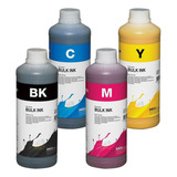  Combo X4 Tintas 250ml Negro + Colores Hp 60 662 664 21 22