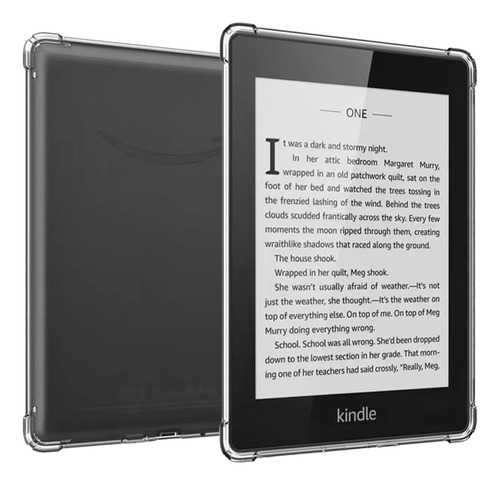 Aircawin Funda Transparente Para Kindle Paperwhite De 6 Pul.