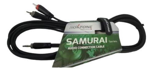 Cable Rca/plug 3.5mm Roxtone/novatronic 