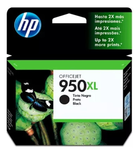 Hp Cartucho De Tinta 951xl Negro Original