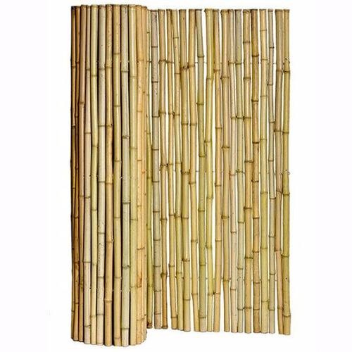 Panel Pérgola Cerco Cañas Bambú Tacuara 100x080cm De Alto