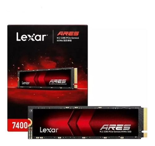 Ssd Gamer M2 Nvme Lexar Ares 512gb 4th Gen Ps5