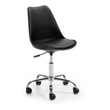 Silla Eames Sin Apoyabrazos Patas Metal Rotacion 360 Unica