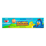 Pasta De Dentes Infantil Condor Baby Galinha Pintadinha Morango  Em Gel  Sem Glúten 50 G