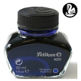 Tinta Caneta Tinteiro Caligrafia Pelikan Azul Royal 30ml *fr