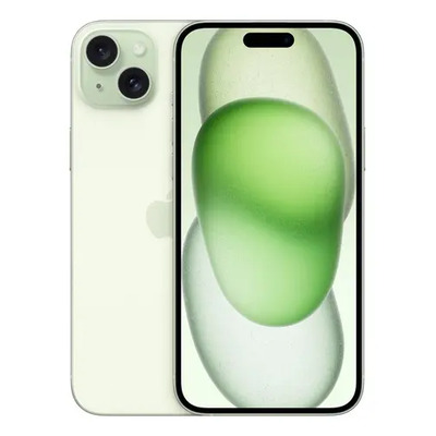 iPhone 15 Plus (sólo eSIM) 128 GB verde - Aceptable (Reacondicionado) | Meses sin interés