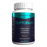 L - Triptofano L - Carnetina Vit B3 500mg 60 Cáps -