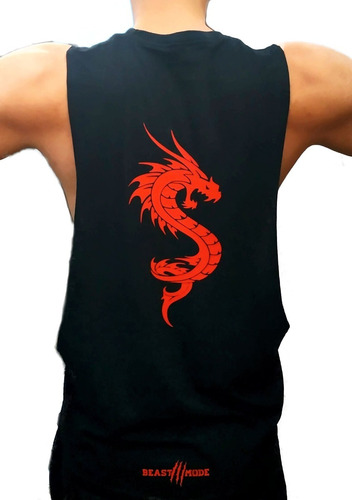 Musculosa Sudadera Dragon Gym Gimnasio Crossfit