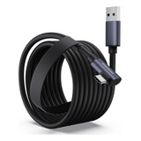 Cable 5m Para Oculus/meta Quest 2/3/pro Y Pc/steam Vr Negro