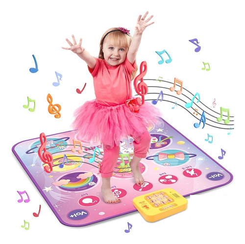 Tapete De Baile Para Niños, Alfombrillas Musicales 5 Modos