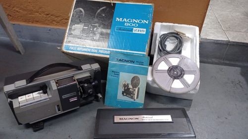 Projetor Magnon 800 8mm 1972 Movie Colecionador 11 Defeito