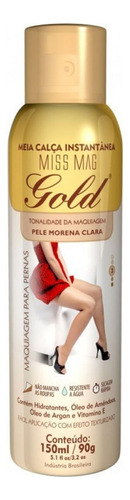Miss Mag Gold Maquiagem Para As Pernas Cor Morena Clara