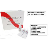 Kit Para Tintura De Pestañas Cejas 50 Servicios Lash Colour