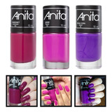 Kit 3 Esmalte Anita Cabernet + Drink + Nova York Atacado