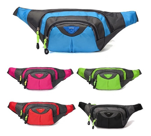 Cangurera Impermeable Deportiva Mochila Riñonera Gym Runners