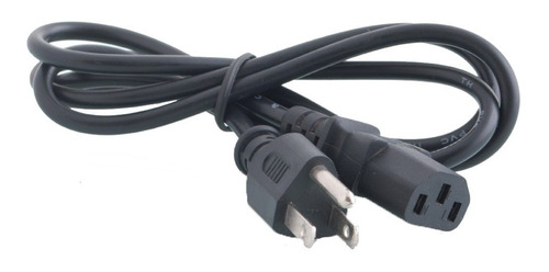 Cable De Poder Para Fuente/ Impresora/ Cpu/ Monitor  1.5 Mts