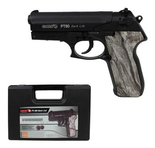 Pistola Pt-80 Dark 4,5mm Gamo