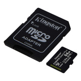 Tarjeta Memoria Flash Kingston 64 Gb Microsdxc Canvas Select